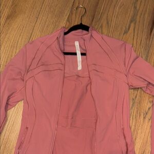 Women's Pink luluemon Jacket